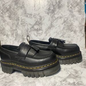 Dr Martens audrick platform tassel loafers